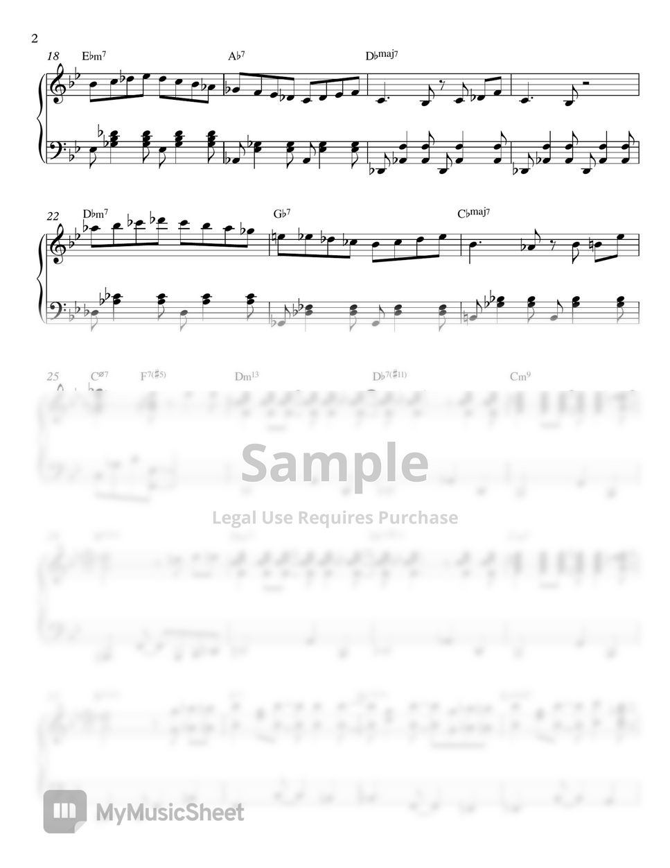 A. C Jobim - One Note Samba (Jazz) by MIWHA