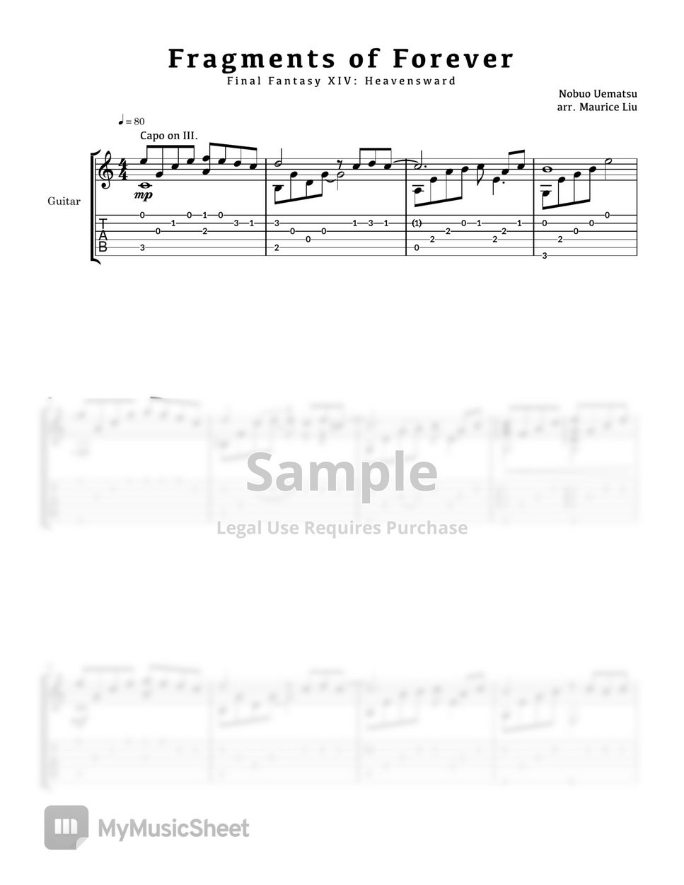 final-fantasy-xiv-heavensward-fragments-of-forever-nobuo-uematsu