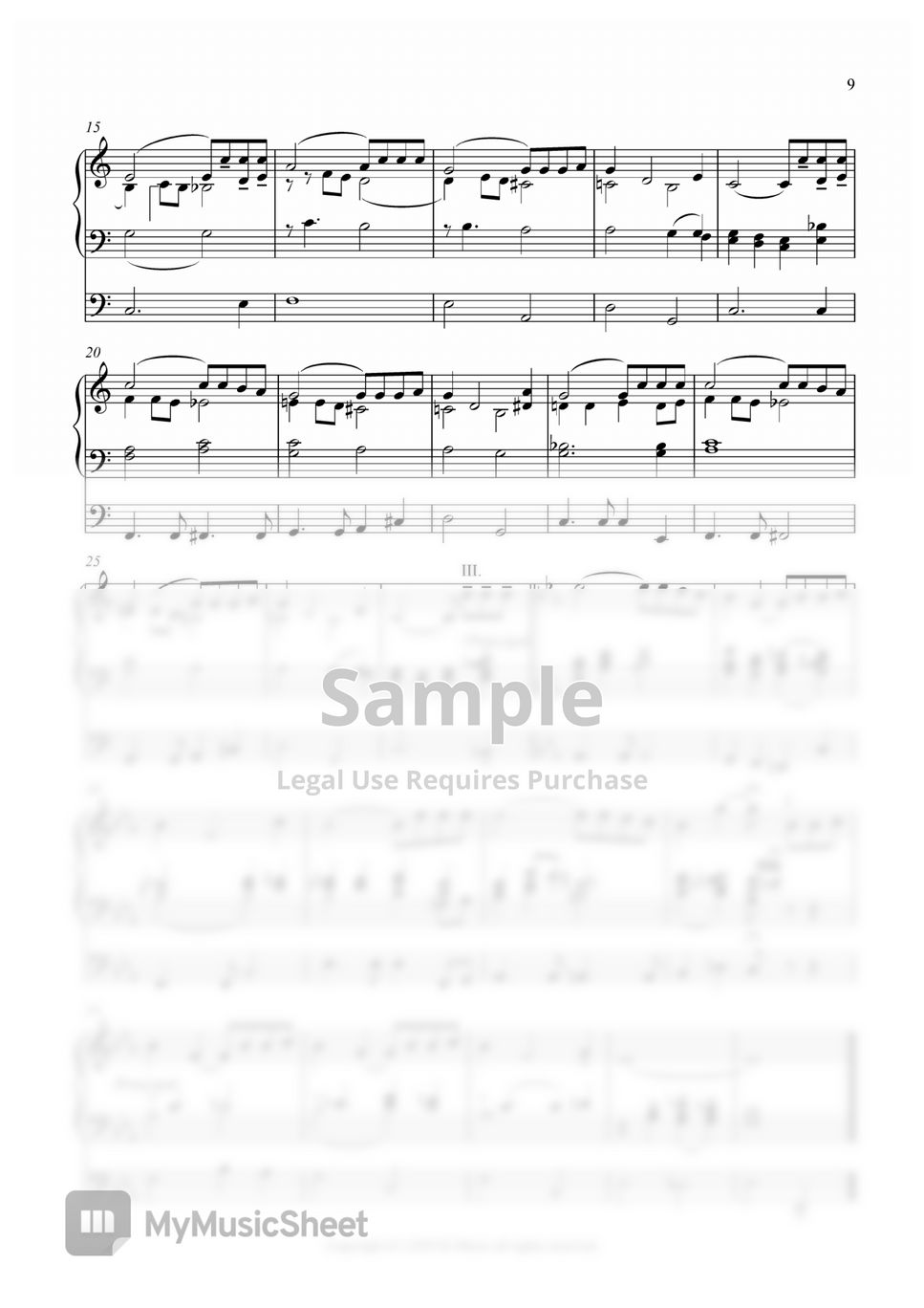 Frederick Martin Lehman - The love of God (organsolo) Sheets by TS-Kang