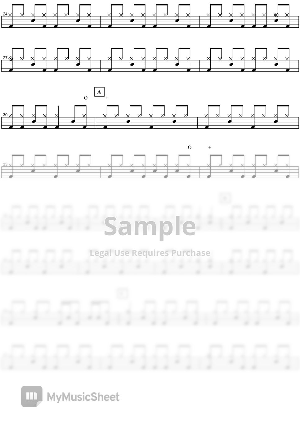 Maroon5 makes me wonder sheets by copydrum