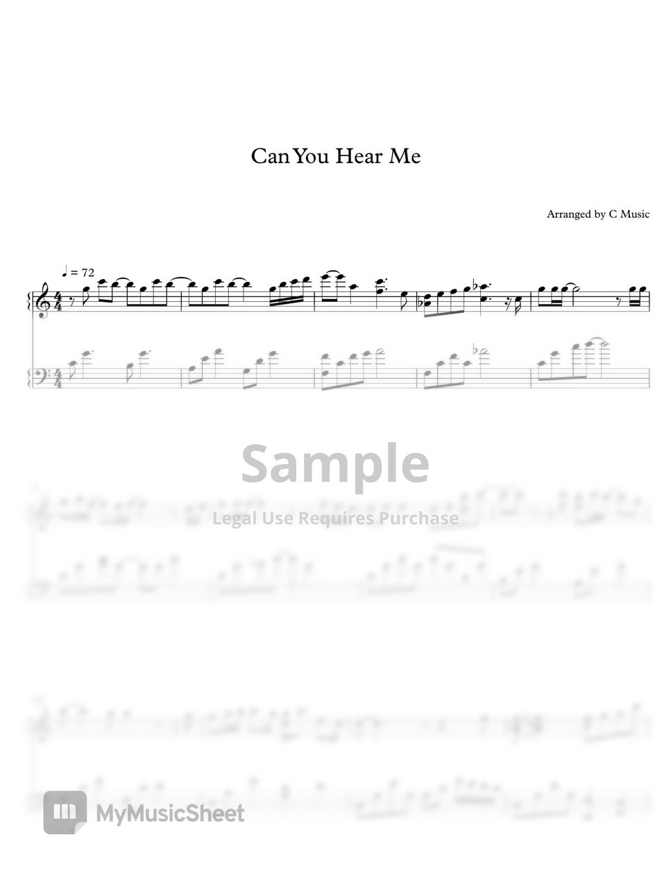 BEN 벤 - Can You Hear Me 내 목소리 들리니 (Hotel Del Luna OST) by C Music