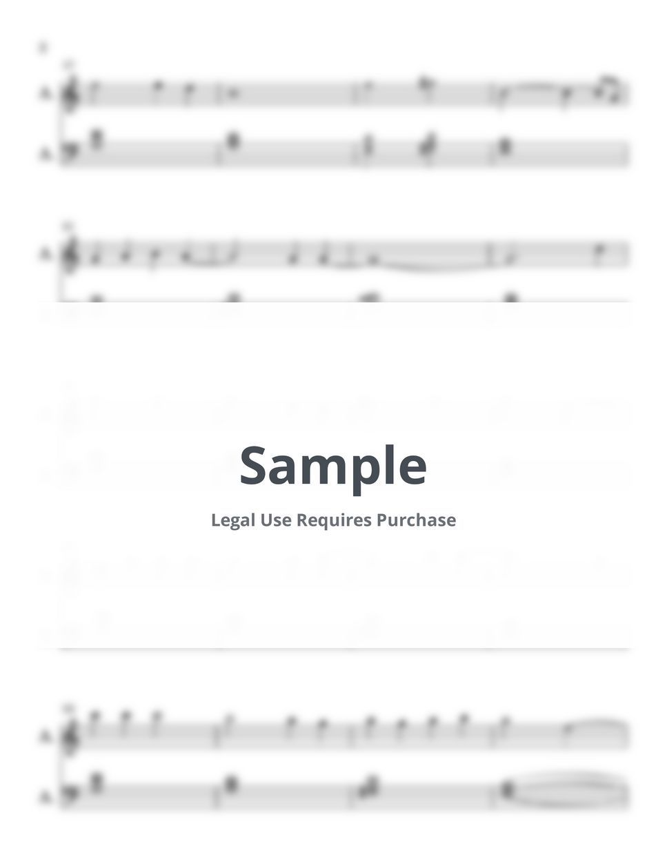 Matt Redman - 10,000 Reasons (EASY PIANO SHEET) by Synthly