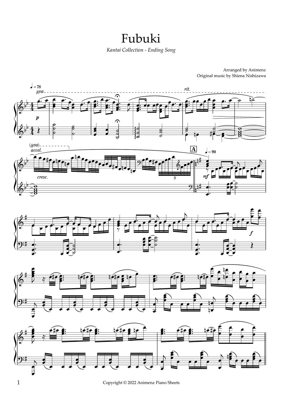 Easy Piano Music Sheet Pdf