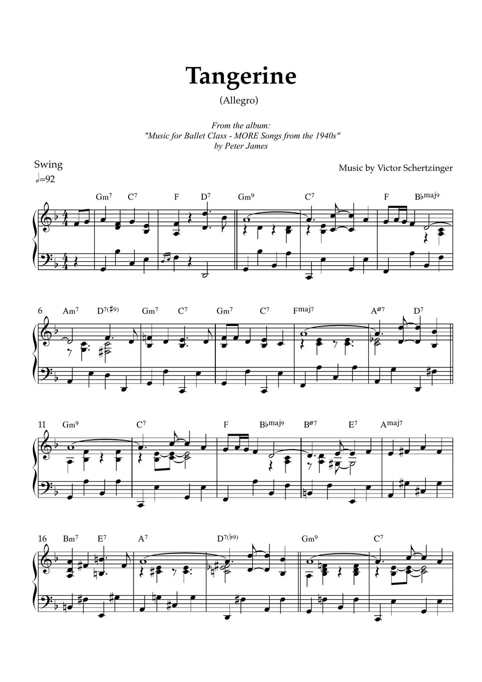 The Fleet's In Tangerine (Allegro) Sheets by Peter James