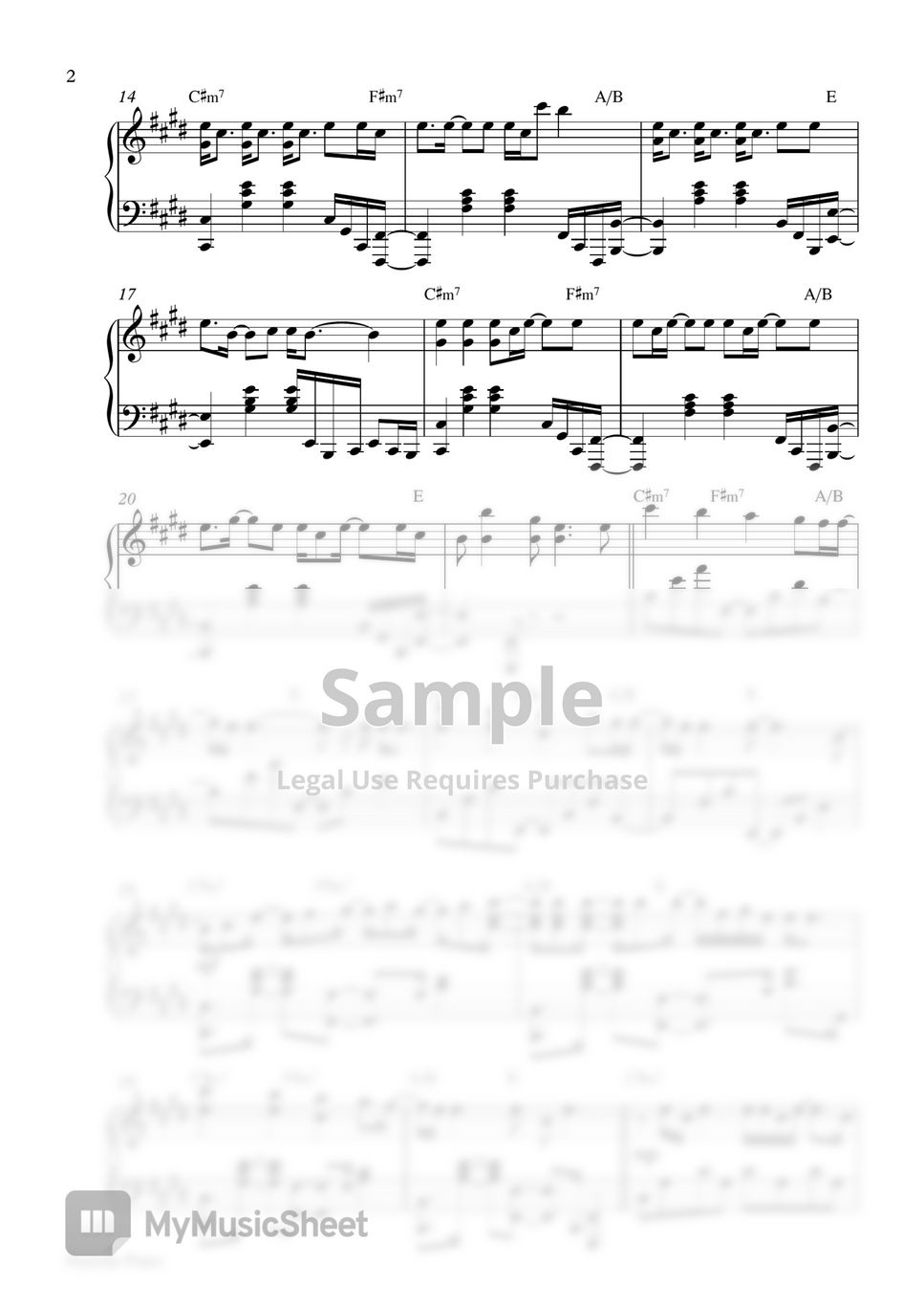 BTS - DYNAMITE (Piano Sheet) by Pianella Piano