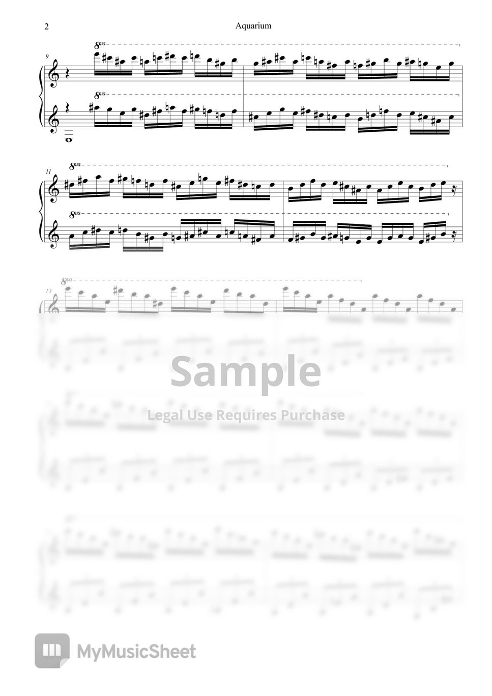 Saint Saens - Aquarium from The Canival of The Animals Partition