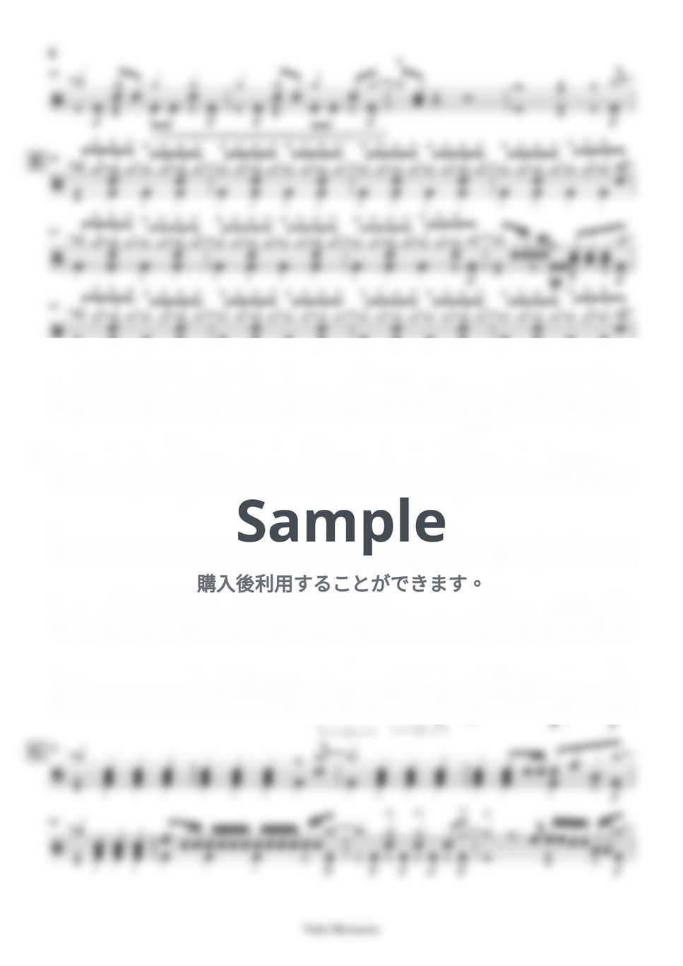 LiSA - 【ドラム譜】Shouted Serenade【完コピ】 (参考動画あり) by Taiki Mizumoto