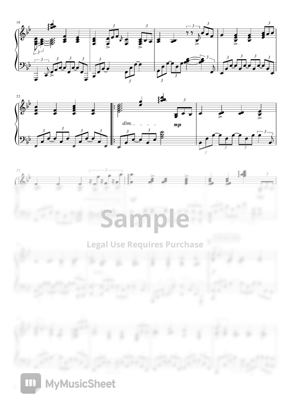 X JAPAN Forever Love Sheets by JJ・KEIKO