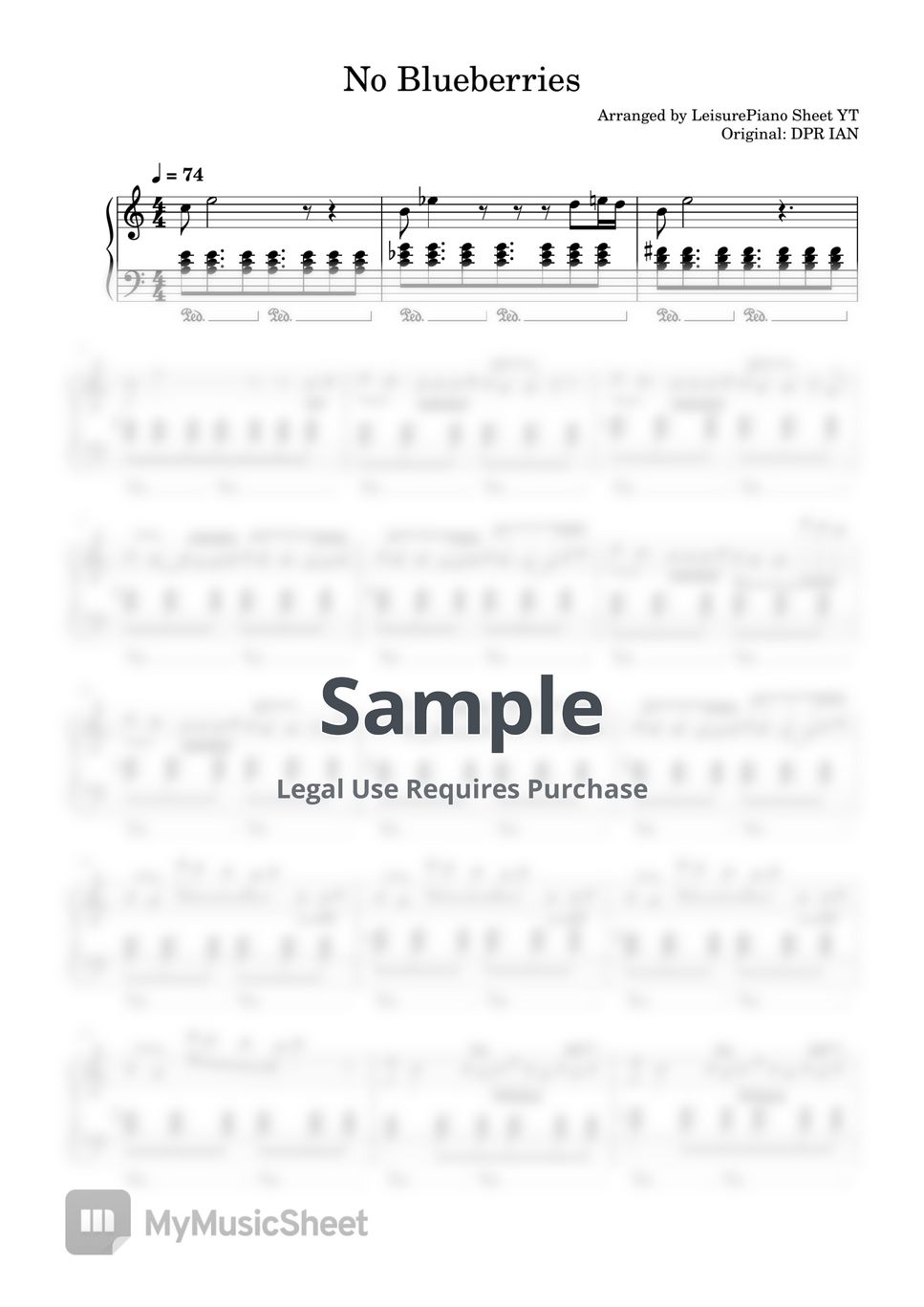 dpr-ian-no-blueberries-by-leisure-piano-sheets-yt