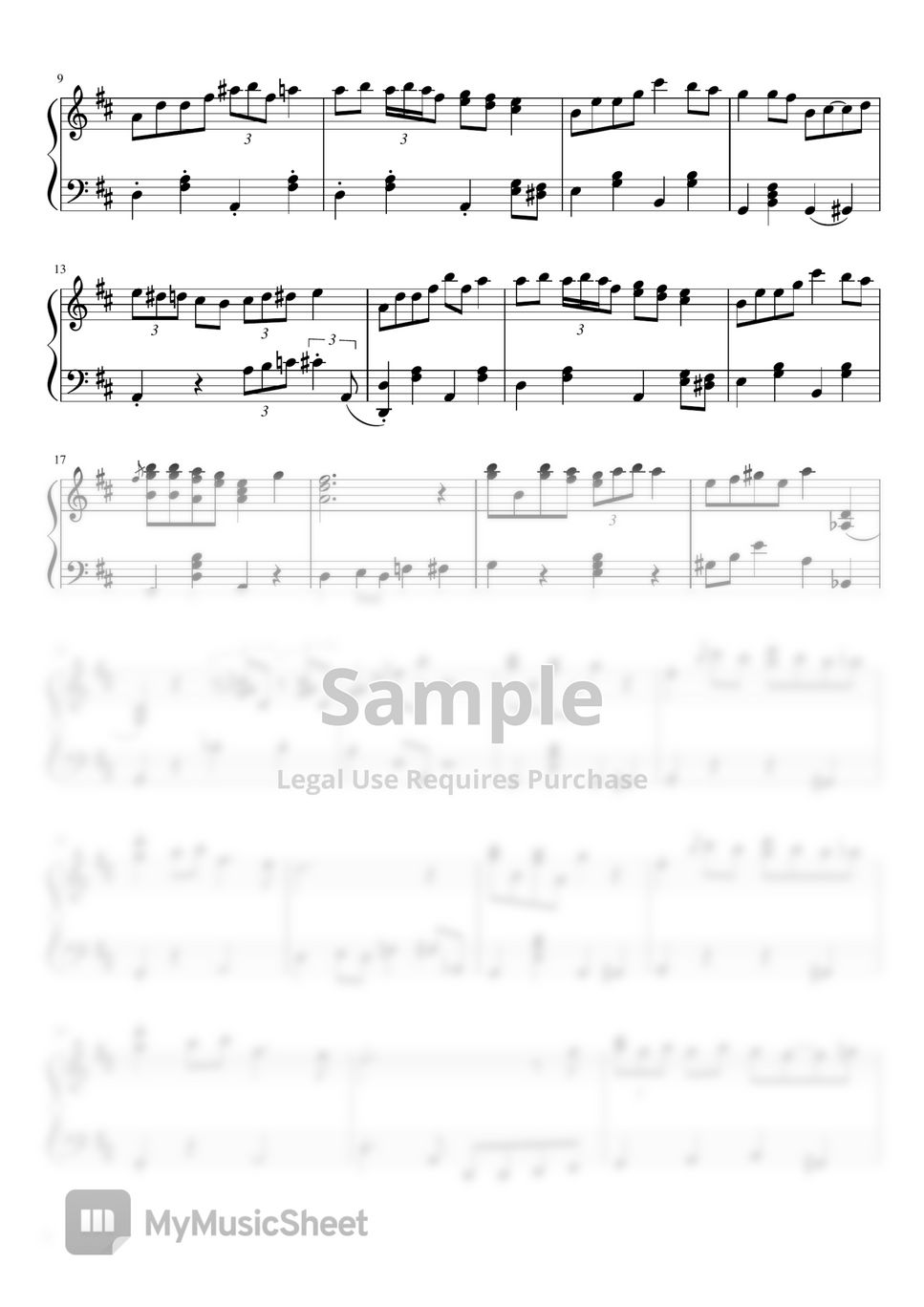 Doraemon OST - Doraemon Song (jazz ver.) Sheets by 헬로블루조이