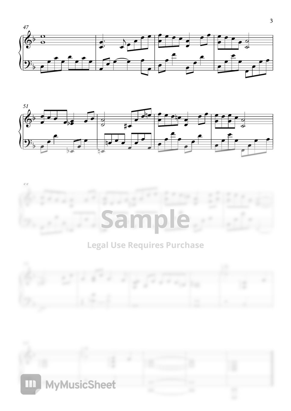 홍천기 OST (Lovers of the Red Sky) - AGAINST DESTINY (Sad Piano Theme BGM) by SweetPiano