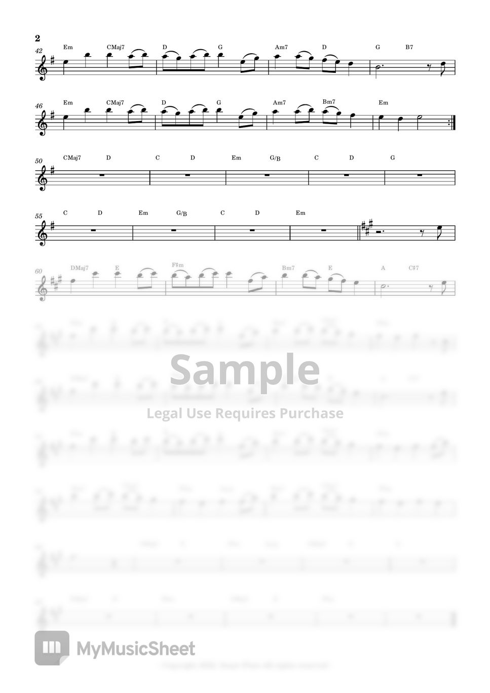 Tophyun 탑현 - Horangsuwolga 호랑수월가 (Flute Sheet Music) by sonye flute