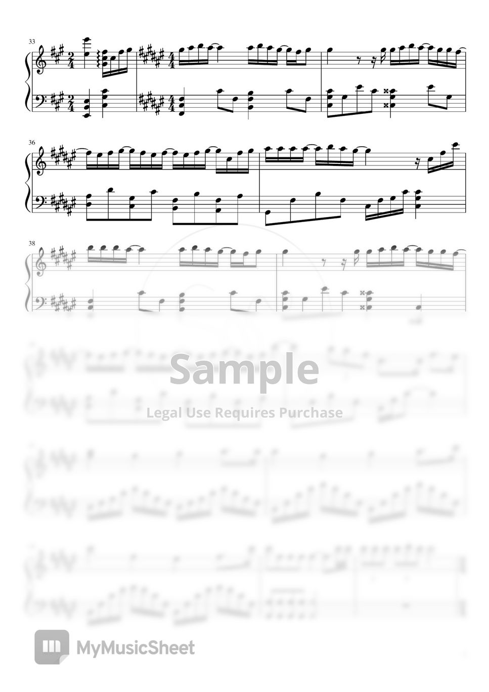 [Secret Garden OST] MI - I Can't (Solo Piano) by SOI Piano Cover