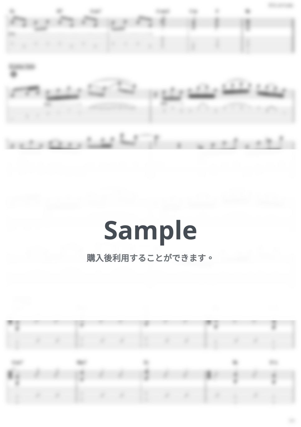 Mrs. GREEN APPLE - ライラック 楽譜 by Kazuki