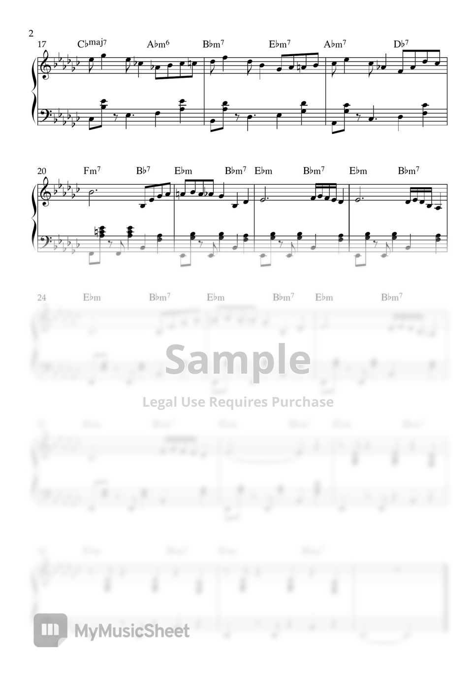 Paul Desmond - Take Five (solo piano / jazz / chords) by LamiPiano