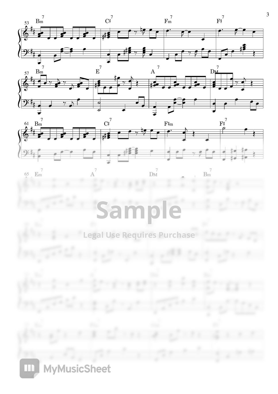 Malice Mizer - Au Revoir (Piano solo with Chord) ピアノ楽譜PDF
