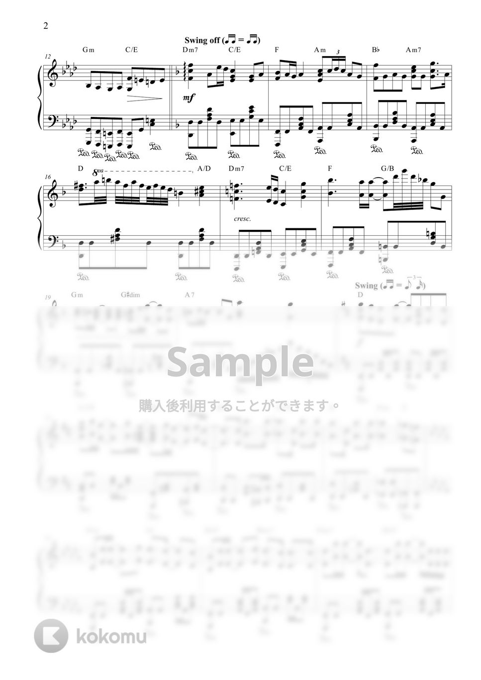 Official髭男dism - Cry Baby by CANACANA family