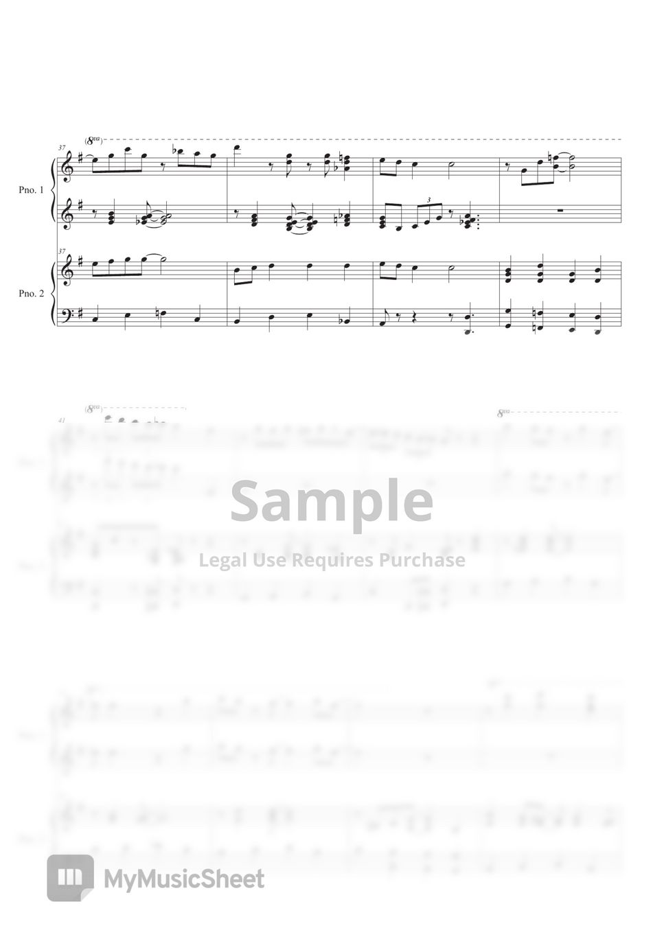 BELLA&amp;LUCAS - CAROL MEDLEY(4hands piano) by BELLA&amp;LUCAS