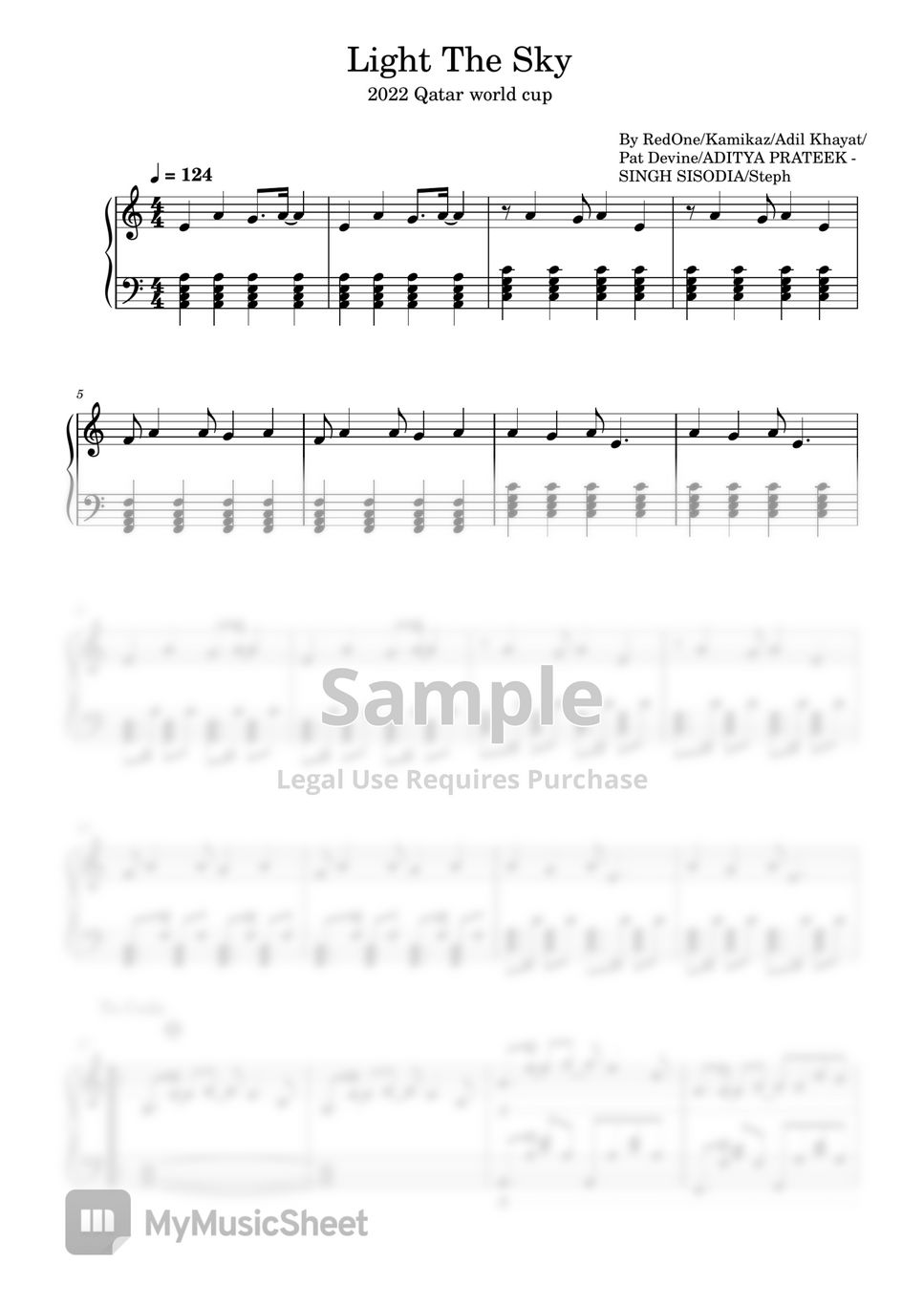 RedOne/Kamikaz/Adil Khayat/Pat Devine/ADITYA PRATEEK SINGH SISODIA