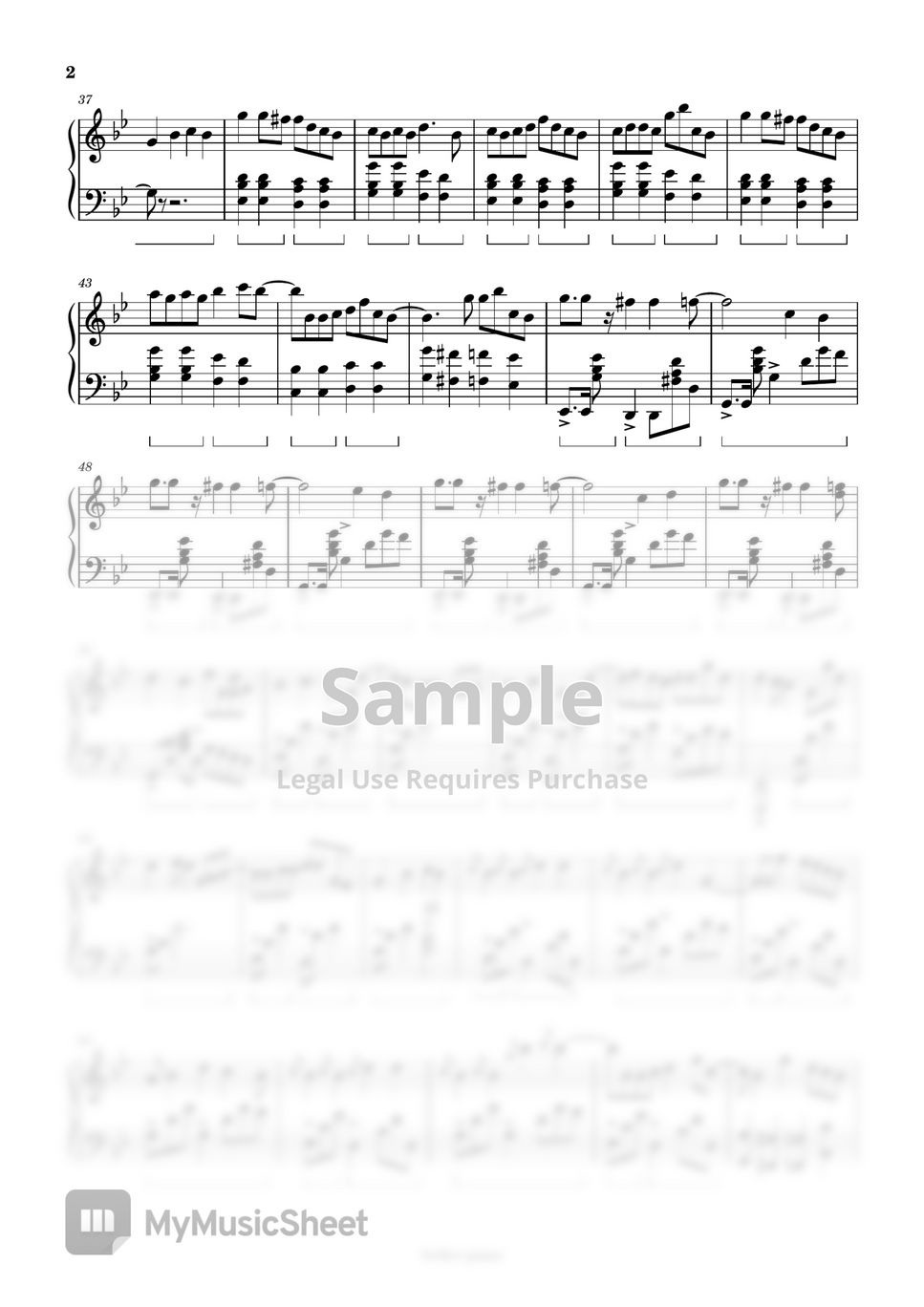 Imase - Night Dancer Sheets By Bvibvi Piano