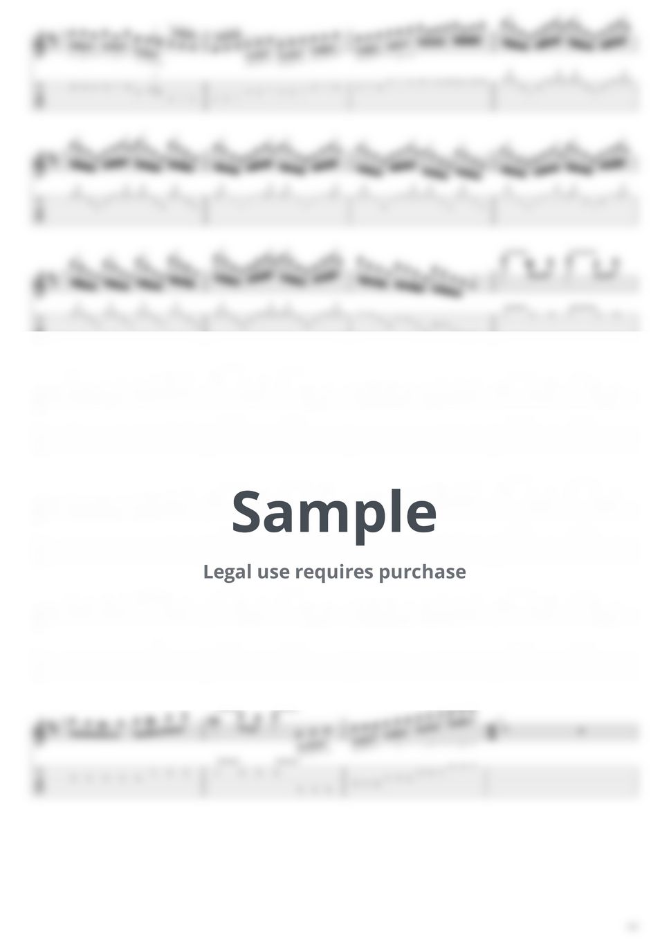 JerryC - Canon Rock Full Guitar Score TAB  JerryC (TAB PDF &amp; Guitar Pro files.（GPX）) by Technical Guitar