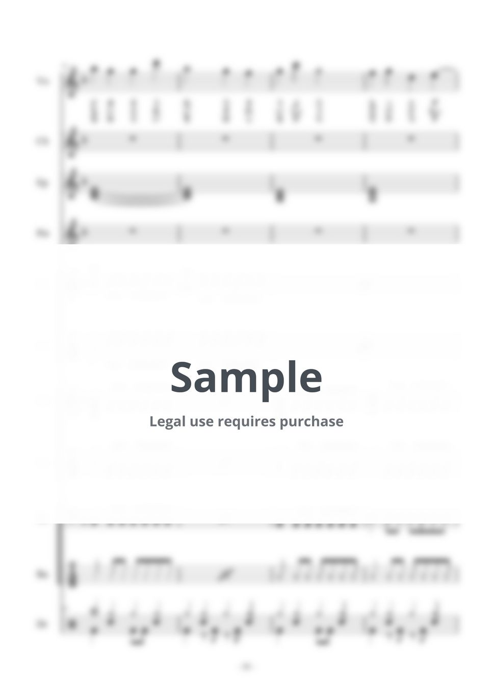北出菜奈 - 希望のカケラ (バンドスコア) エレクトリックギタータブ+