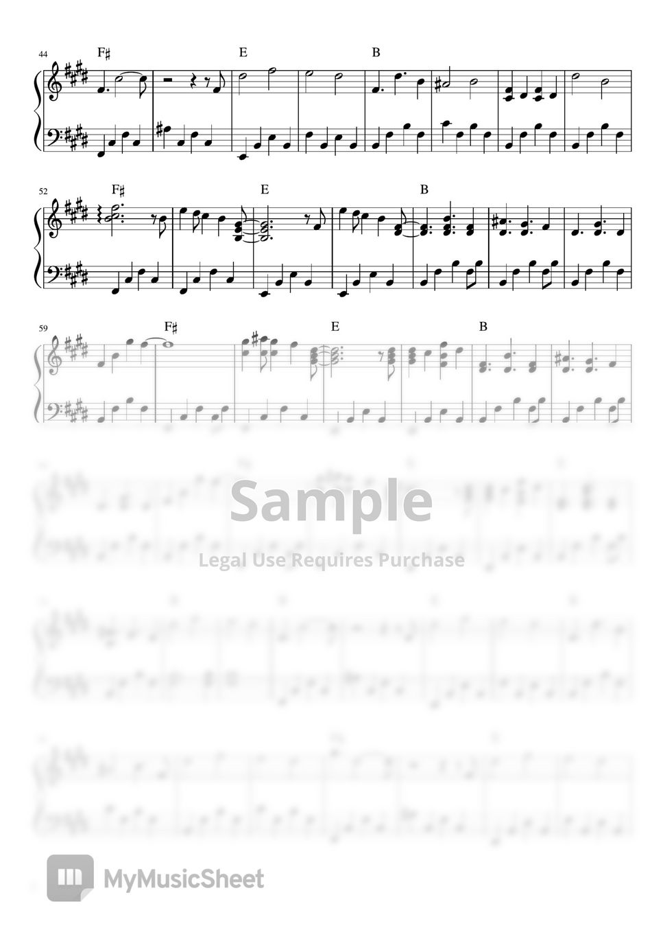 Ben&Ben - Araw-Araw (piano sheet music) by Mel's Music Corner