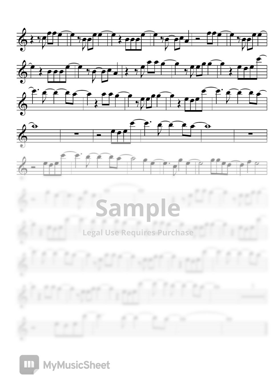 Titanium David Guetta feat. Sia (Alto Sax) Sheets by Ismael Dorado