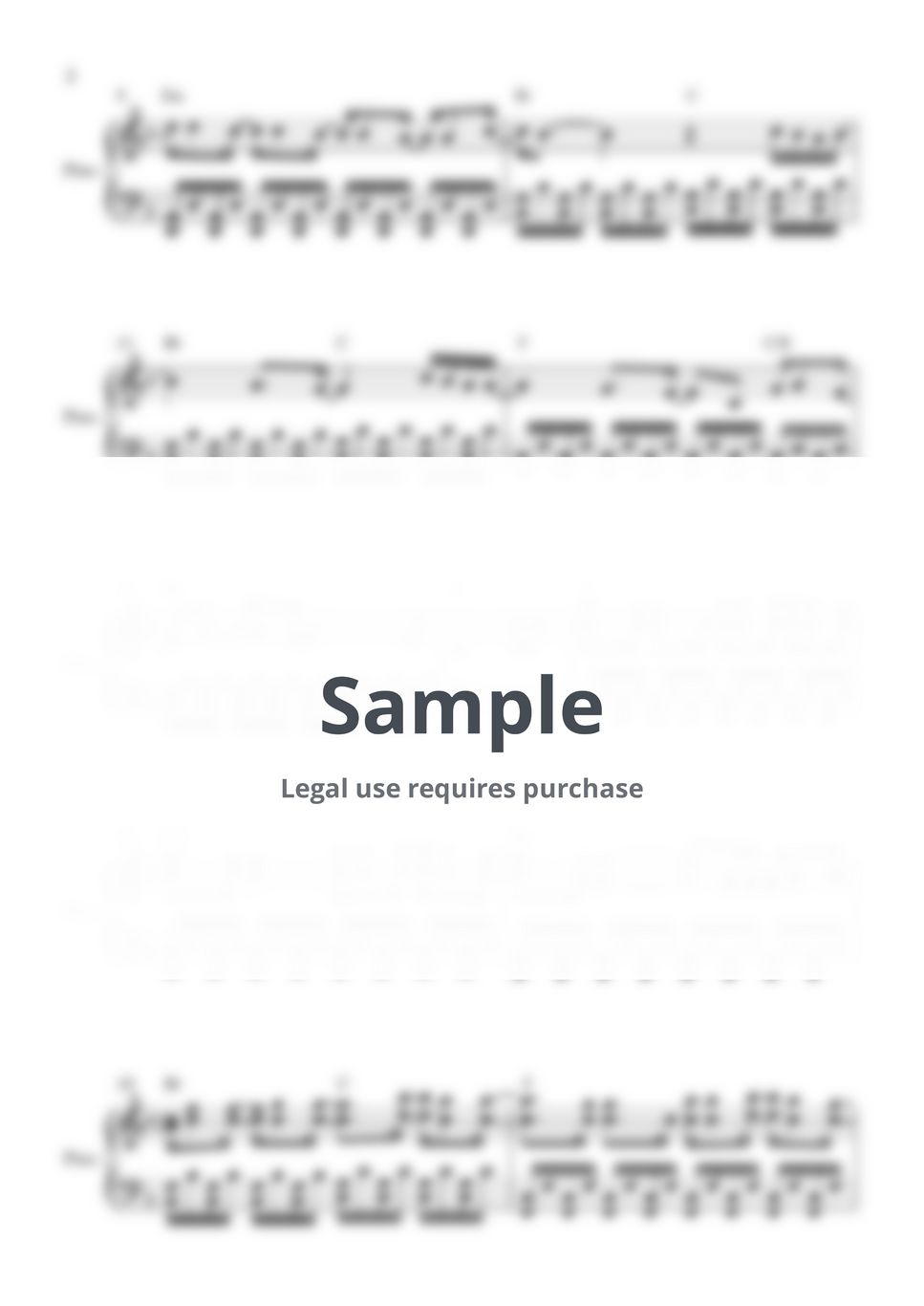 그 해 우리는(Our Beloved Summer) Christmas Tree (V) 악보 by PIANOiNU