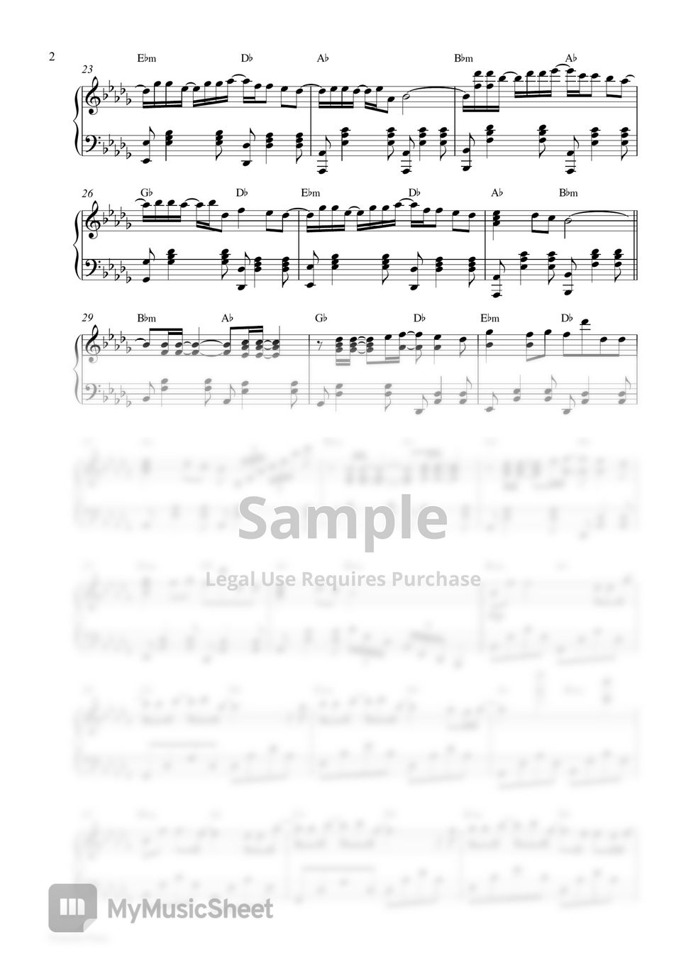Alan Walker & Torine - Hello World (Piano Sheet) by Pianella Piano