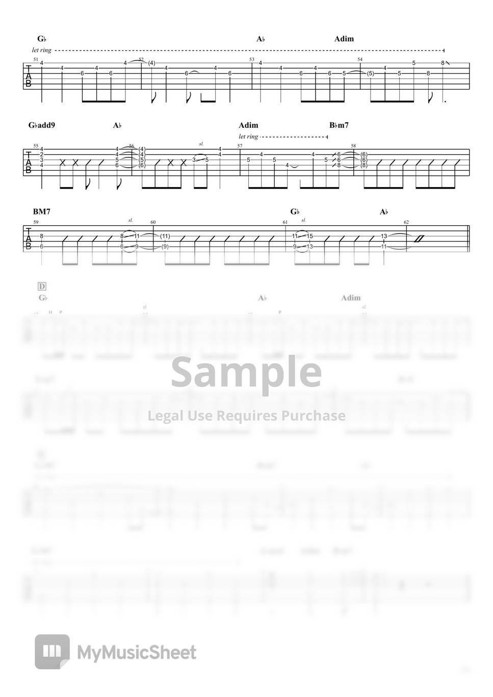 Eve - ぼくらの (ギターTAB譜 / 僕のヒーローアカデミア 6期 OP / Bokurano) by Yoppi