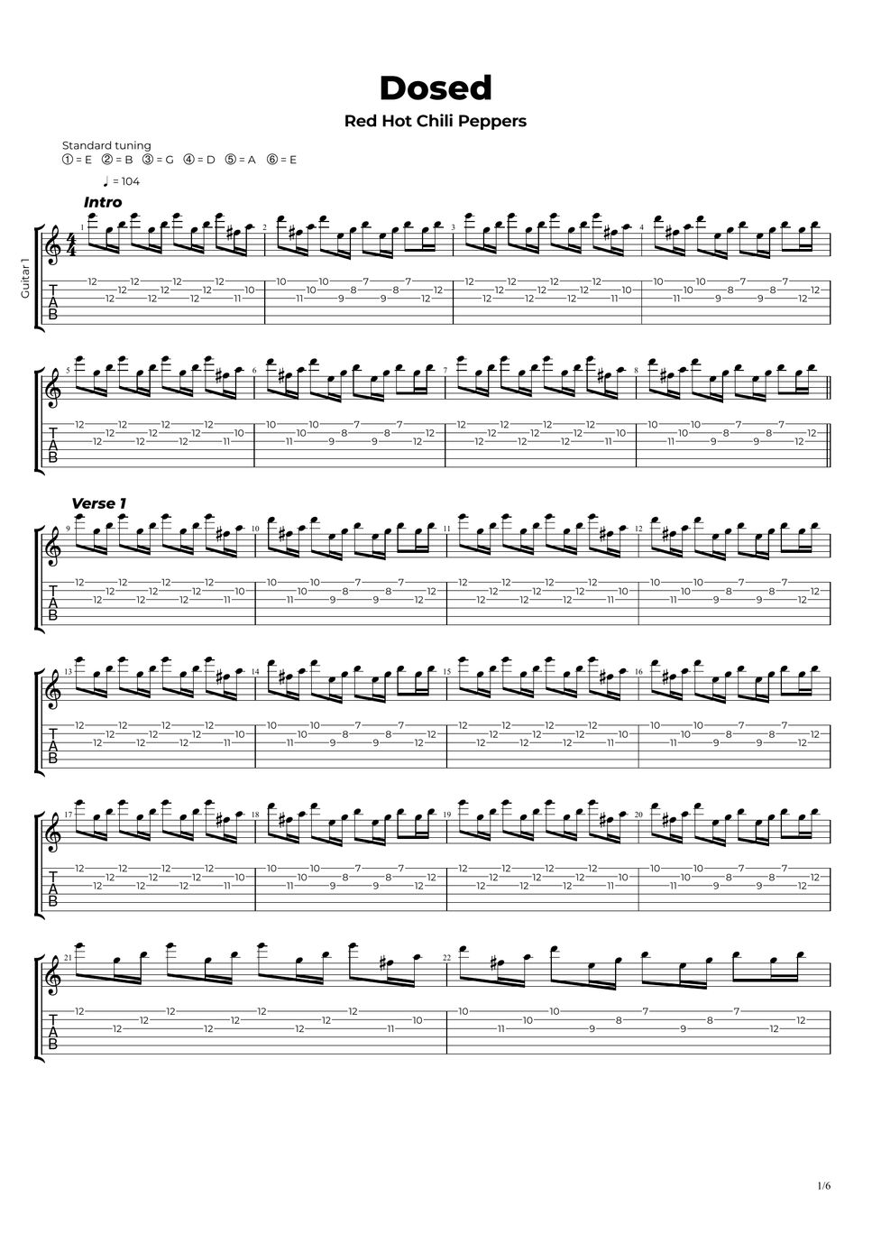 Red Hot Chili Peppers Dosed Sheets by Nikola Gugoski