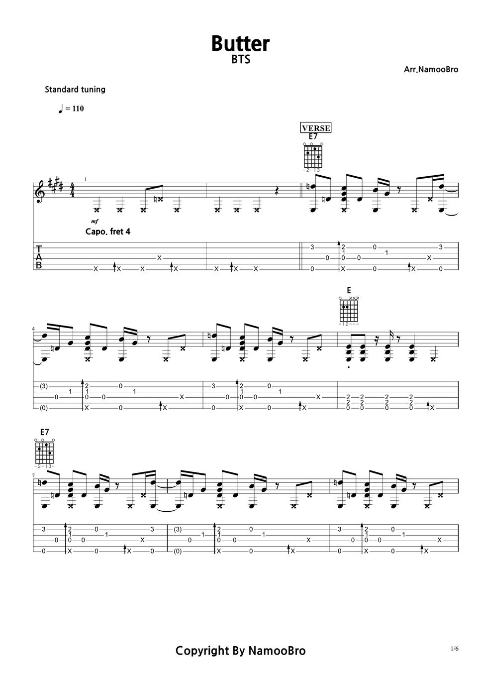 BTS Butter Sheets by NamooBro