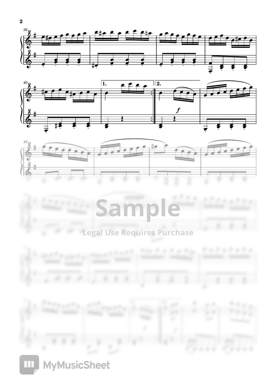 Mozart - Turkish March (toy piano / 32 keys / classical) by Miyuh Kawanishi