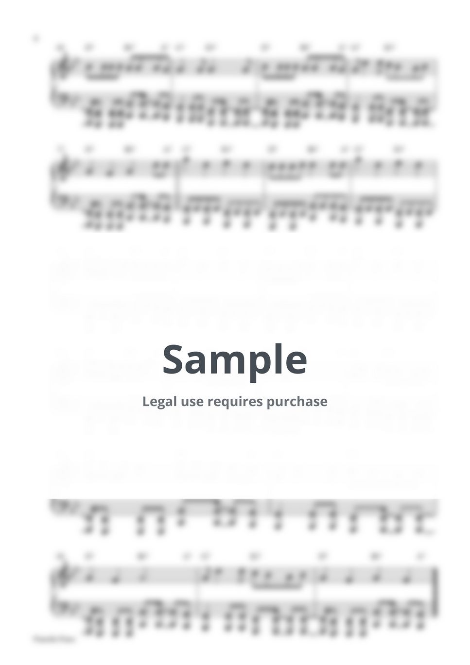 SEVENTEEN - THUNDER (Piano Sheet) 楽譜 by Pianella Piano