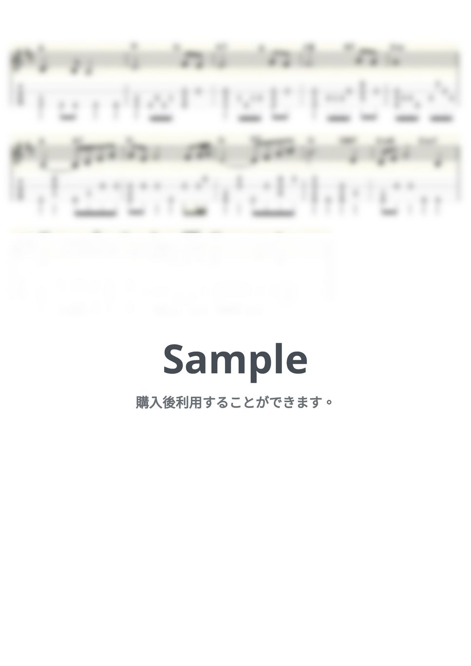 J.S.バッハ - G線上のアリア (ｳｸﾚﾚｿﾛ / Low-G / 中級) by ukulelepapa
