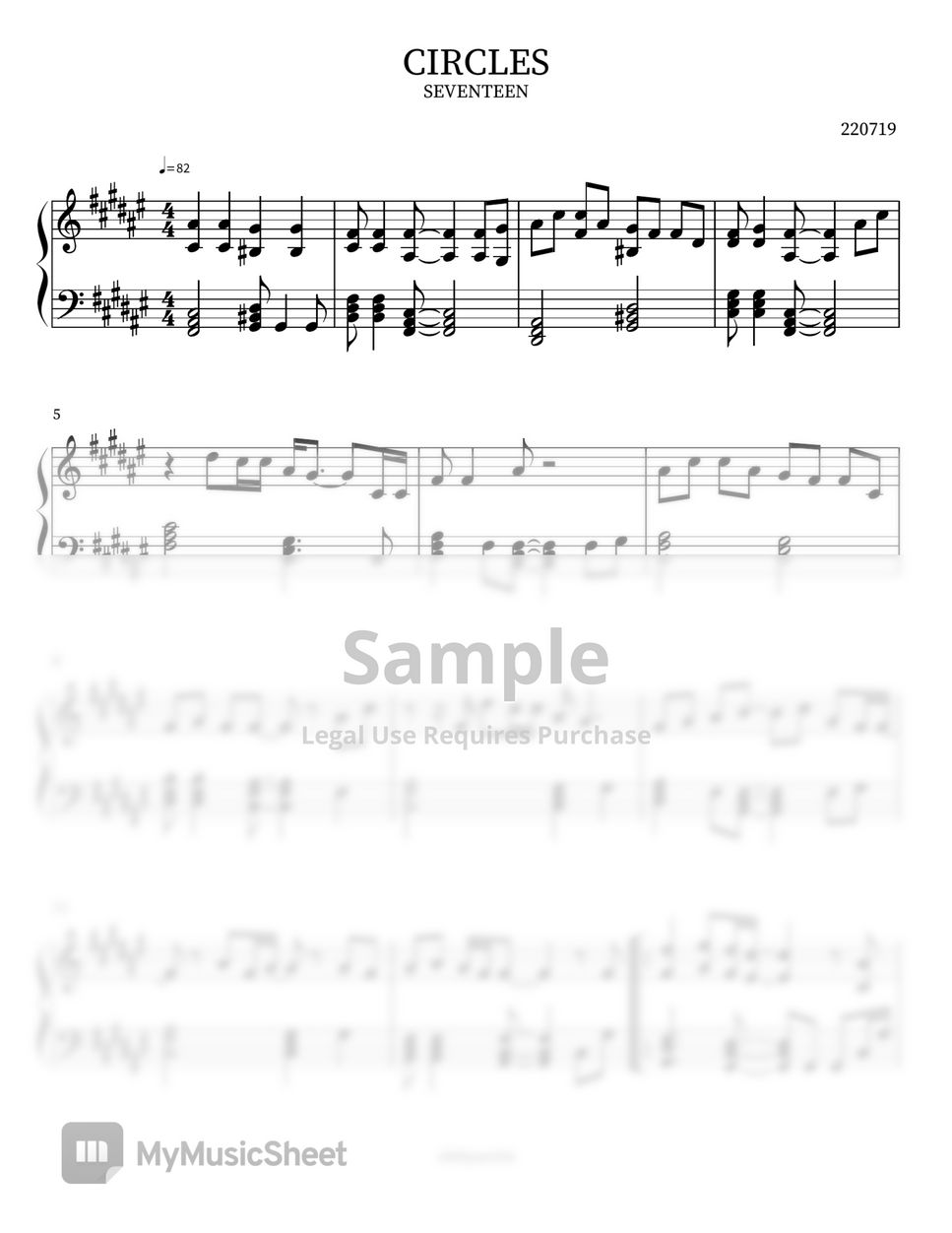 【SEVENTEEN】THE SCORE⚠️専用⚠️ PIANO