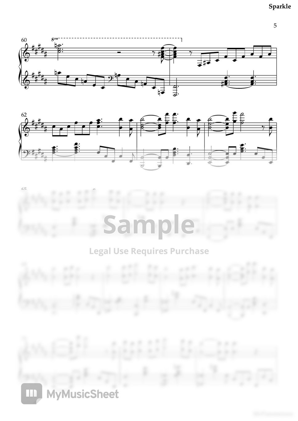 RADWIMPS - Sparkle - Your Name by MrPianoMinion