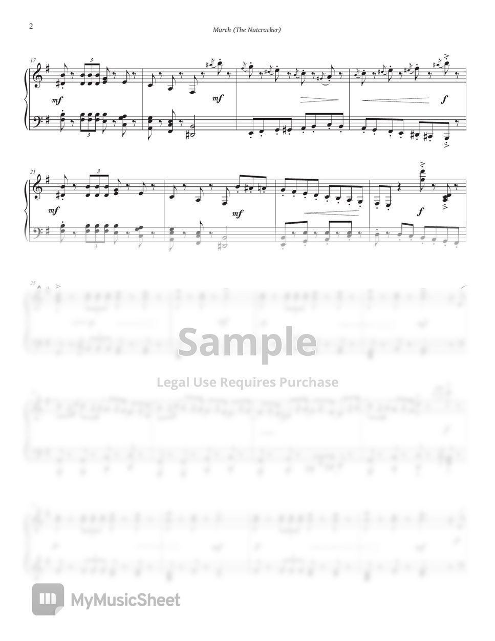 차이코프스키 - 행진곡 (호두까기 인형 中) by Jinnie J