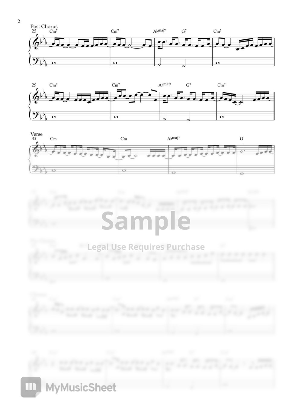 TWICE - SET ME FREE (EASY PIANO SHEET) by Pianella Piano