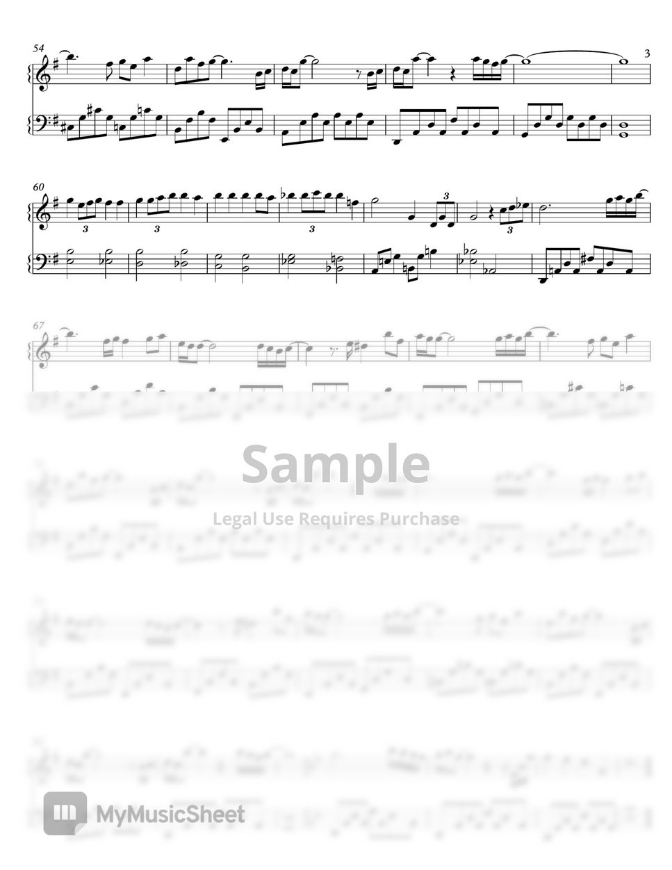 musiciscode Baka Mitai Sheet Music (Leadsheet) in Bb Major