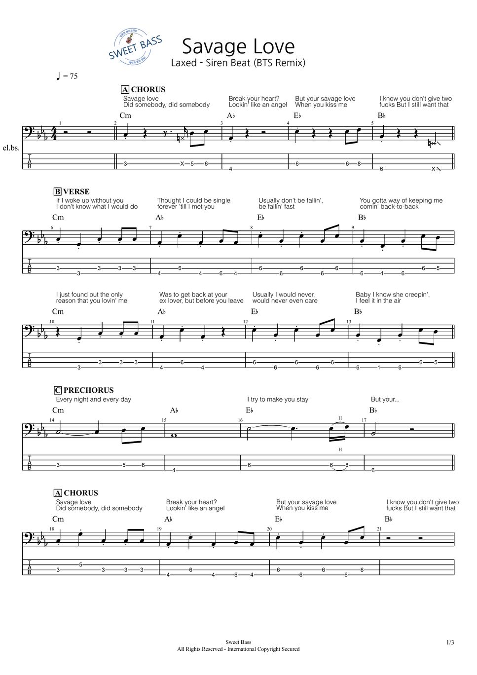 BTS 방탄소년단, JAWSH 685, Jason Derulo Savage Love [Original ver. BASS