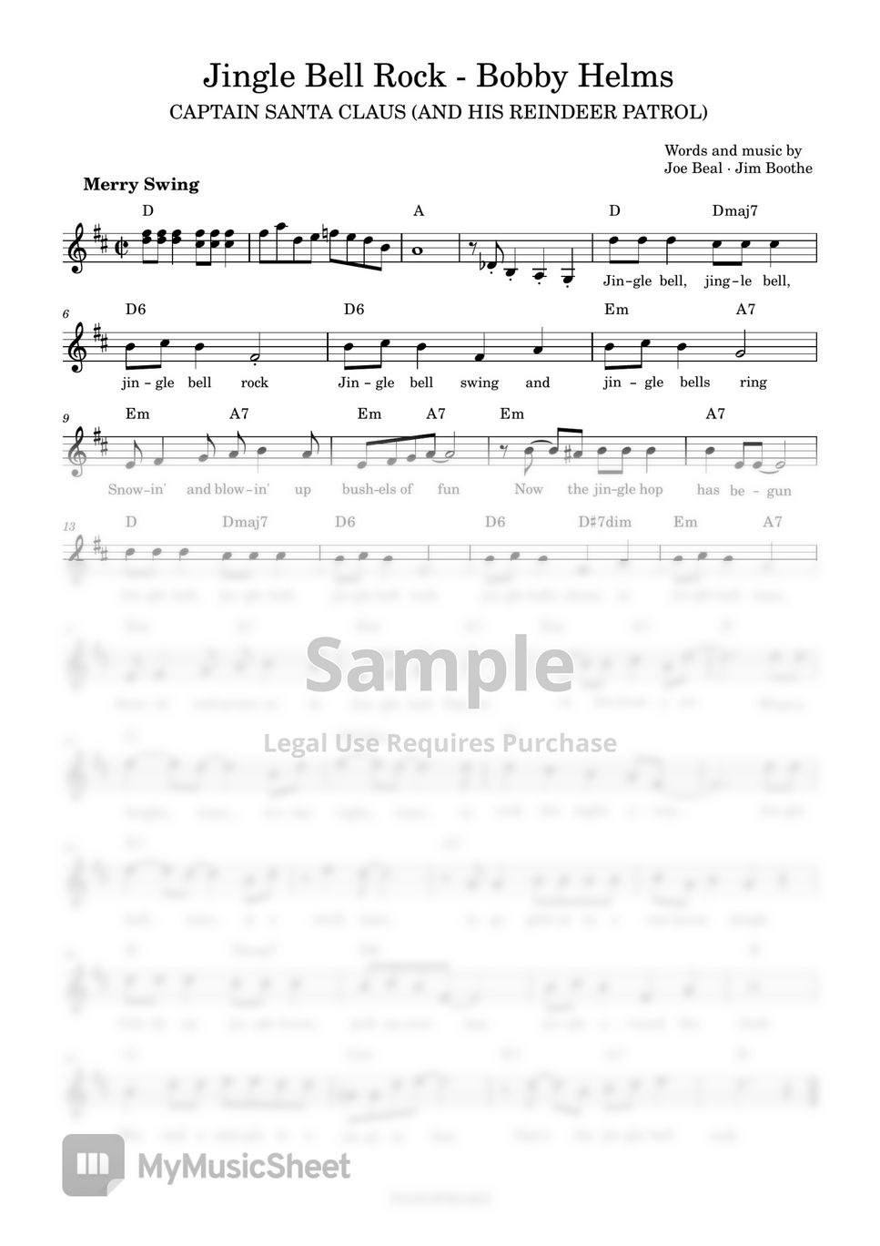 Bobby Helms - Jingle Bell Rock by PianoFreaks