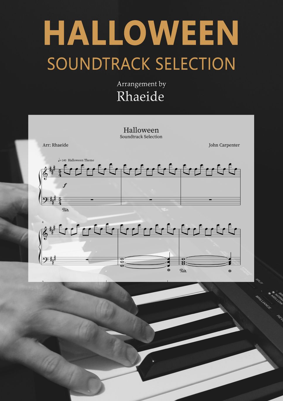 Halloween Soundtrack Selection (John Carpenter) Sheet by Rhaeide