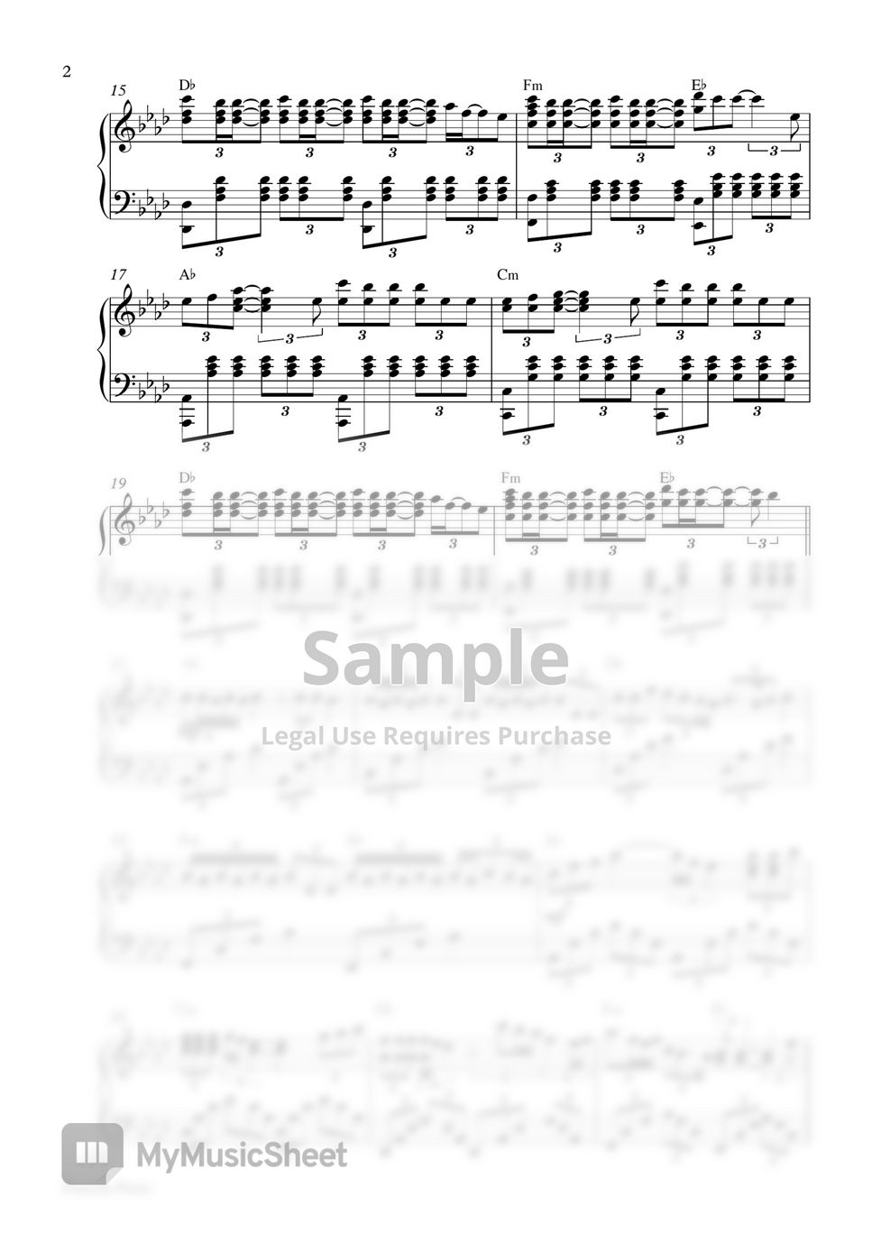 Pianella Piano - Code: SWU2 (Piano Sheet)