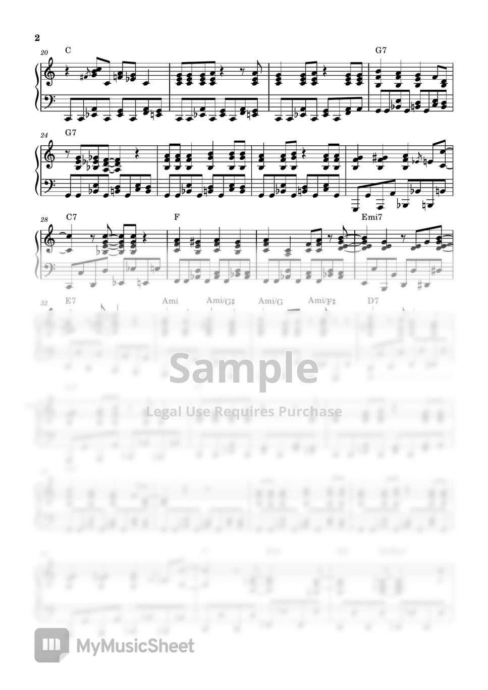 Johhny Marks Rockin Around The Christmas Tree Piano Solo Sheets By 