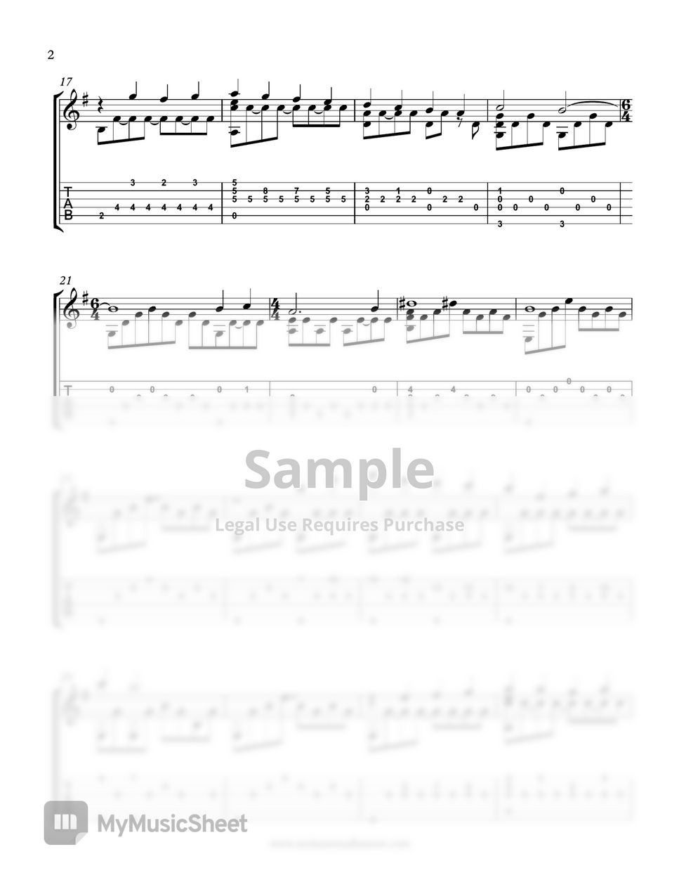 Mikis Theodorakis - Paola 11099 from State of Siege TAB+1 Staff by