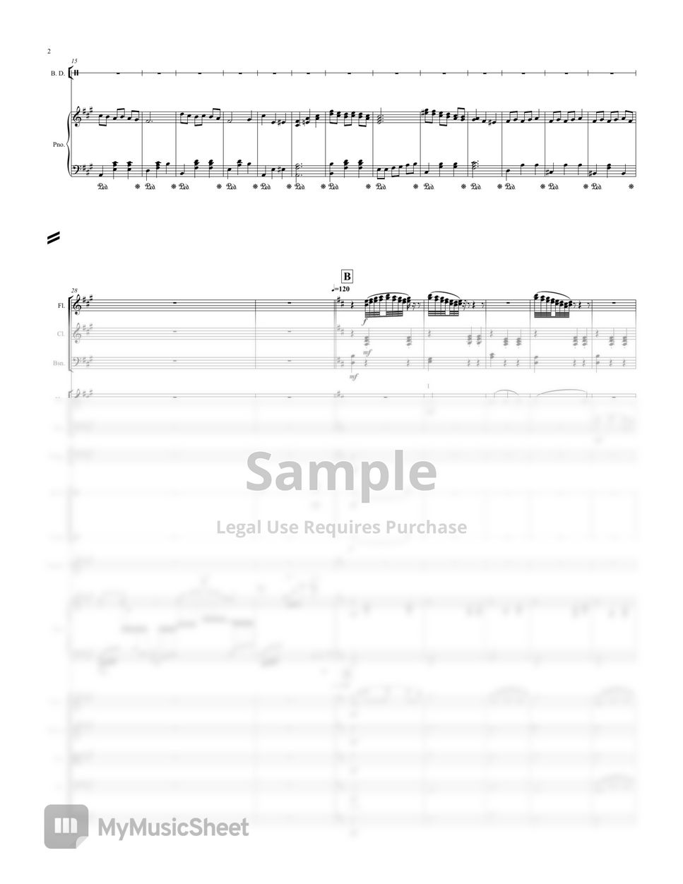 Justin Hurwitz - Epilogue(La La Land) for Orchestra - Orchestral Score by Hai Mai
