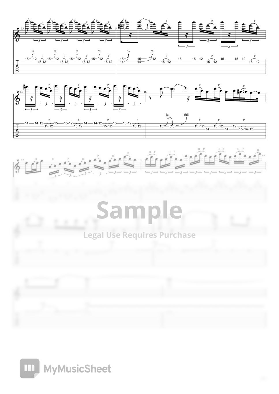 검정치마 섬 (Queen Of Diamonds) Sheets by 대충기타