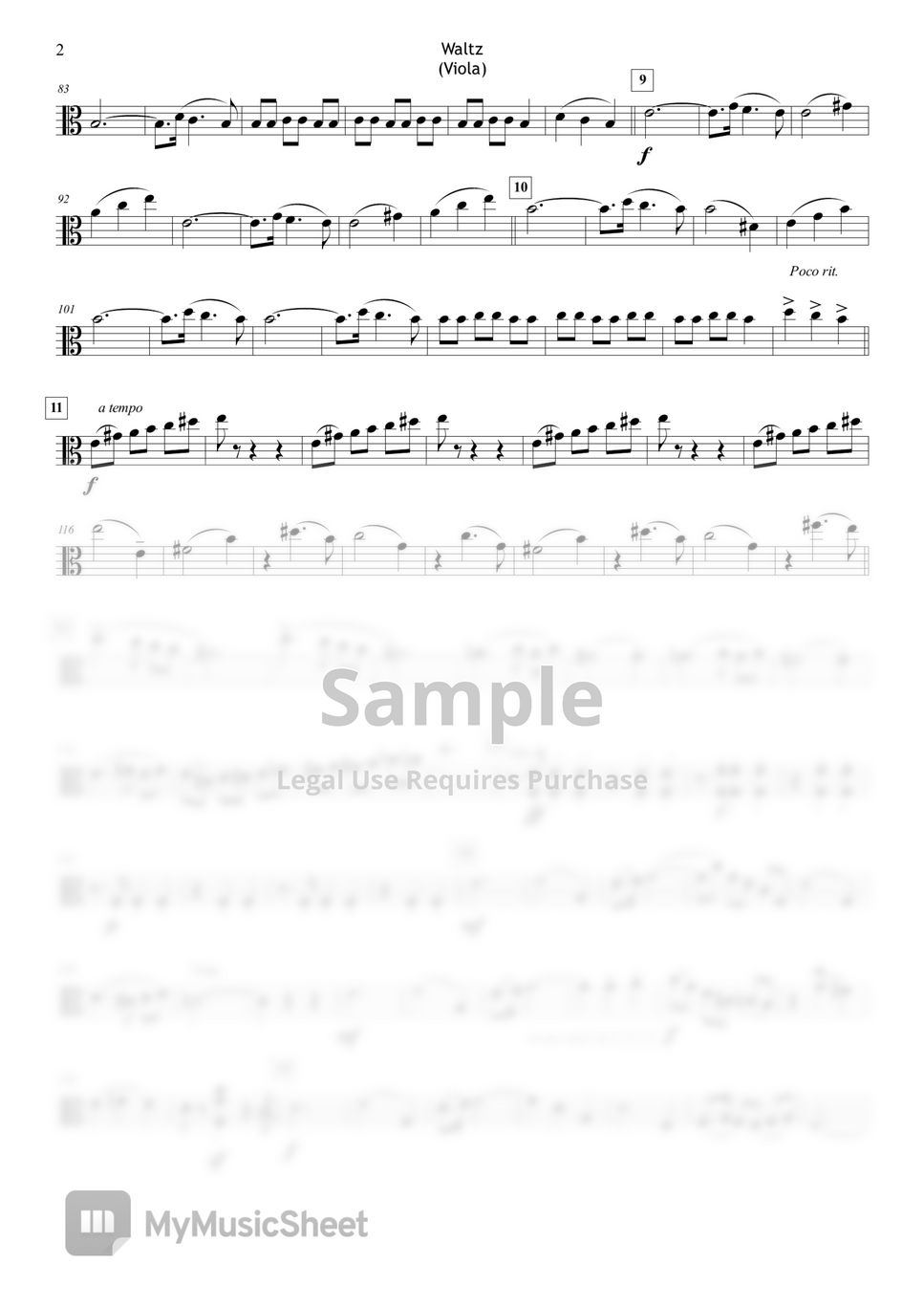 Masquerade Waltz Sheet music for Violin (Solo)